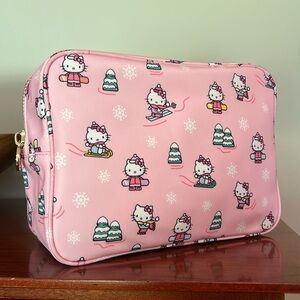 NWOT Stoney Clover Lane x Hello Kitty large pouch